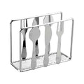 Porta servilletas cubiertos plata por mayor - Bazar Mayorista