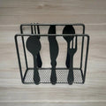 Porta servilletas cubiertos black por mayor - Bazar Mayorista