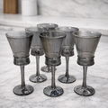 Set x 6 copas Corner Grey por mayor - Bazar Mayorista