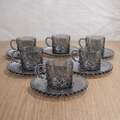 Set x 6 tazas Stylo Grey por mayor - Bazar Mayorista